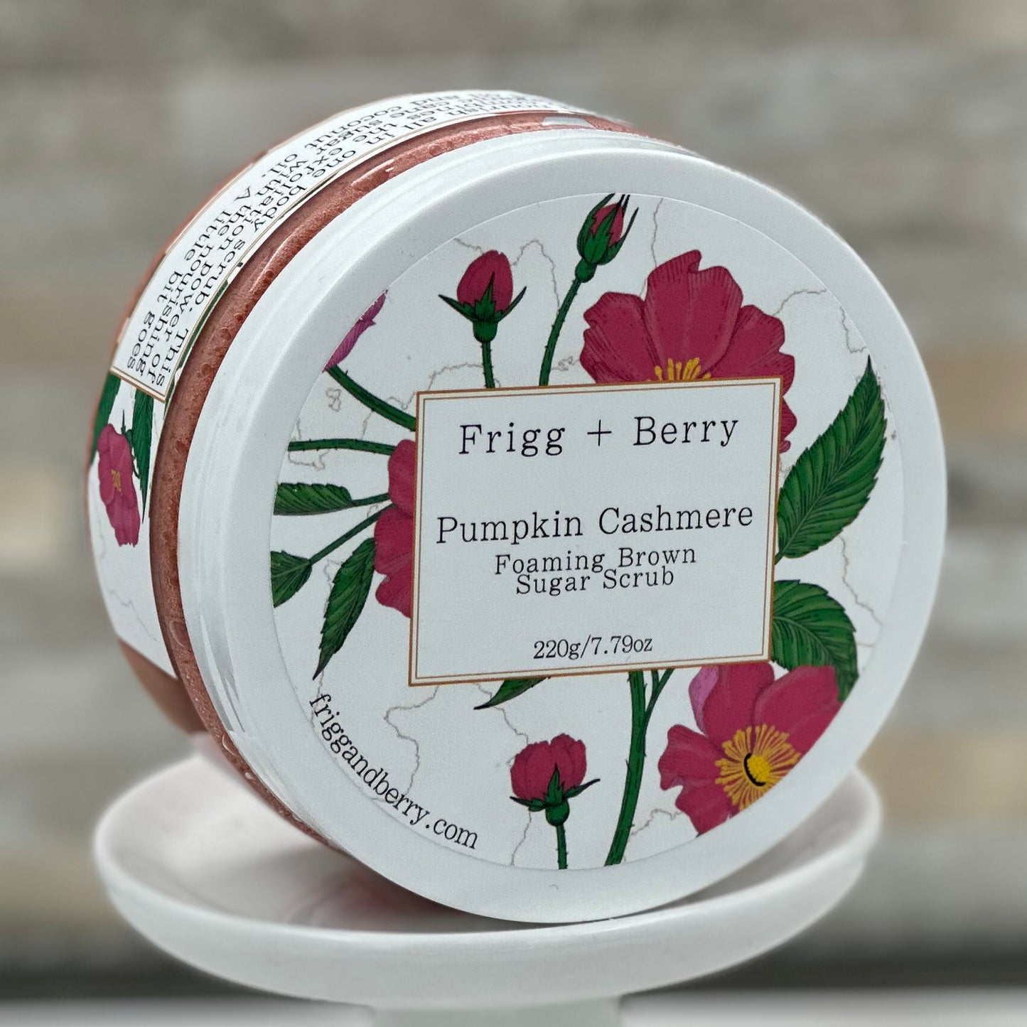 Pumpkin Cashmere Foaming Brown Sugar Scrub