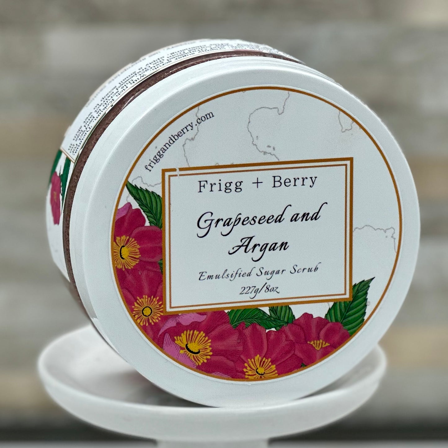 Grapeseed and Argan Emulsified Sugar Scrub