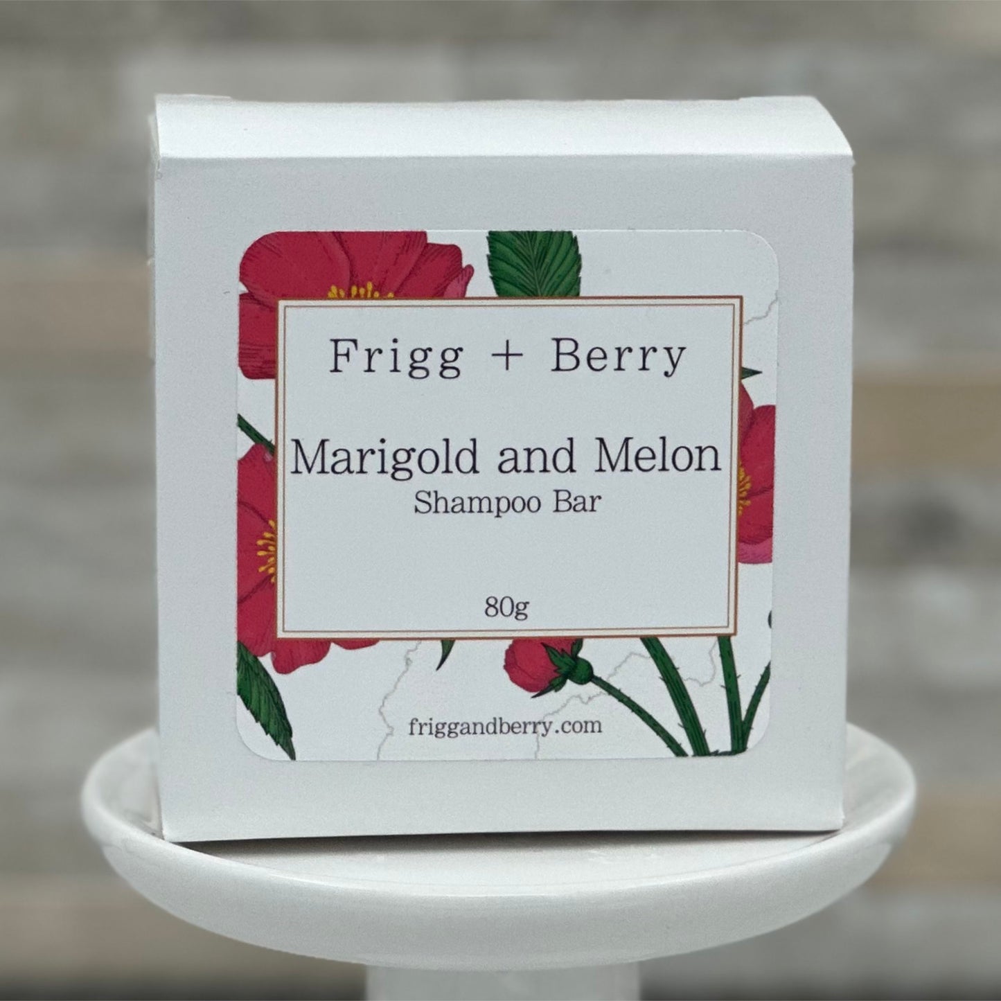 Marigold and Melon Shampoo Bar