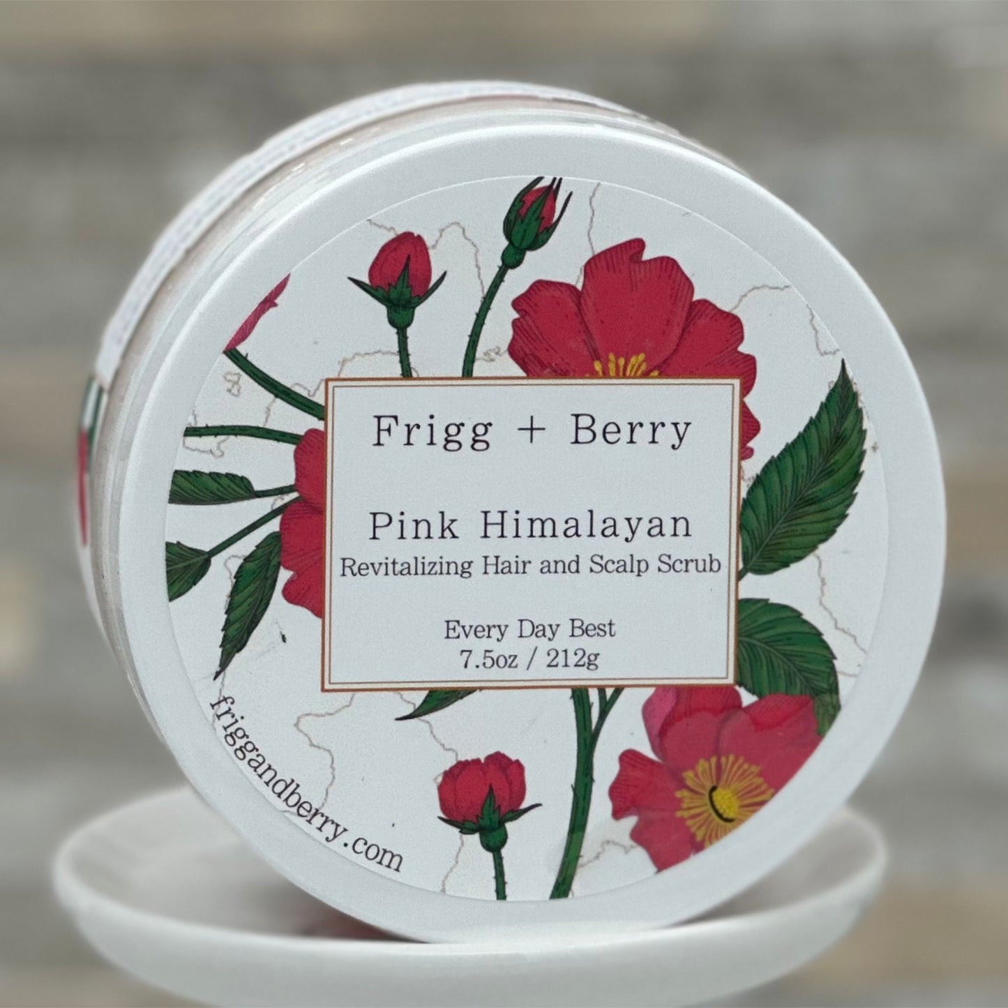 Pink Himalayan Revitalizing Hair and Scalp Scrub