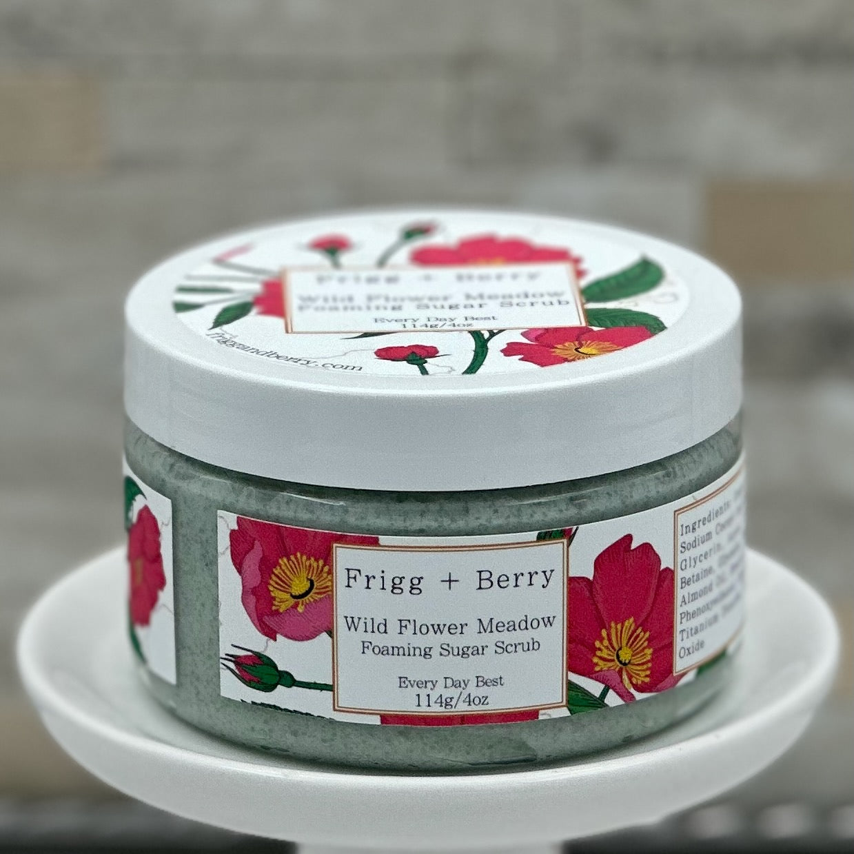 Wild Flower Meadow Foaming Sugar Scrub