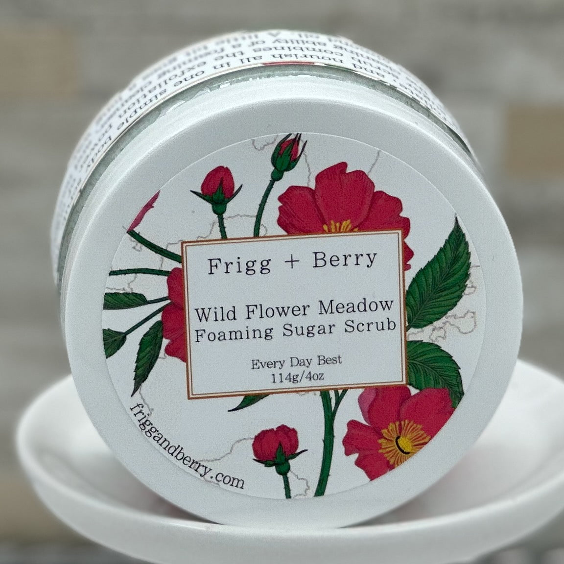 Wild Flower Meadow Foaming Sugar Scrub