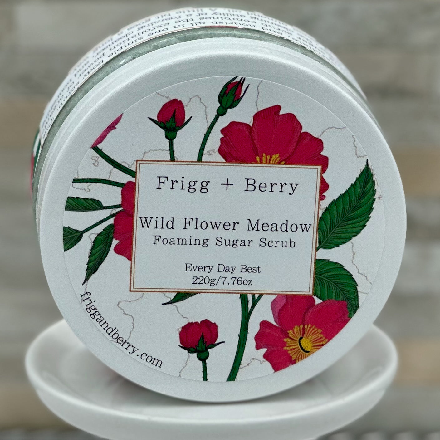 Wild Flower Meadow Foaming Sugar Scrub