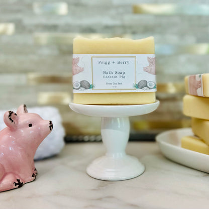 Coconut Pig Soap
