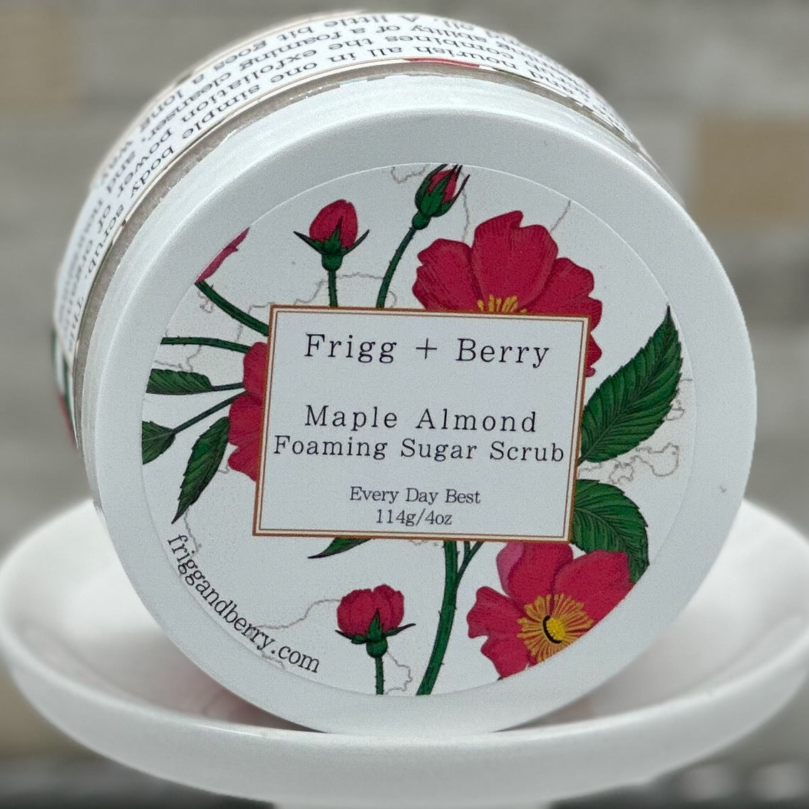 Maple Almond Foaming Sugar Scrub